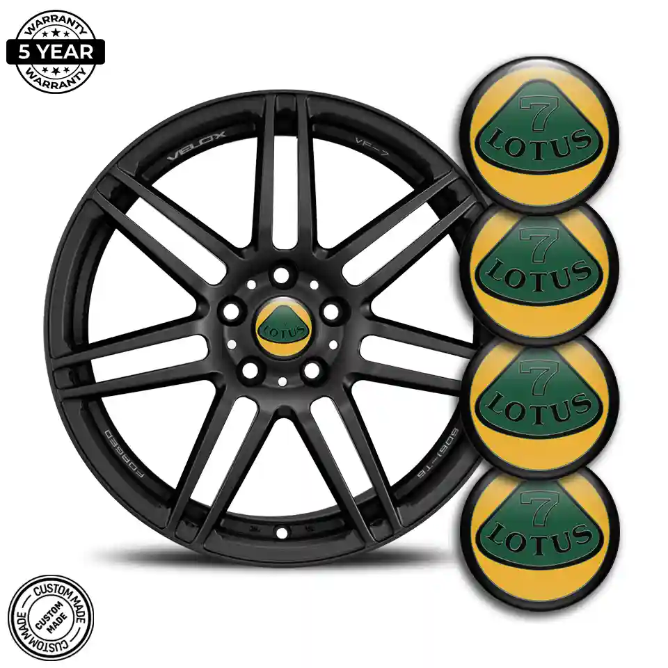 Lotus Logo Silicone Emblem Stylish Design
