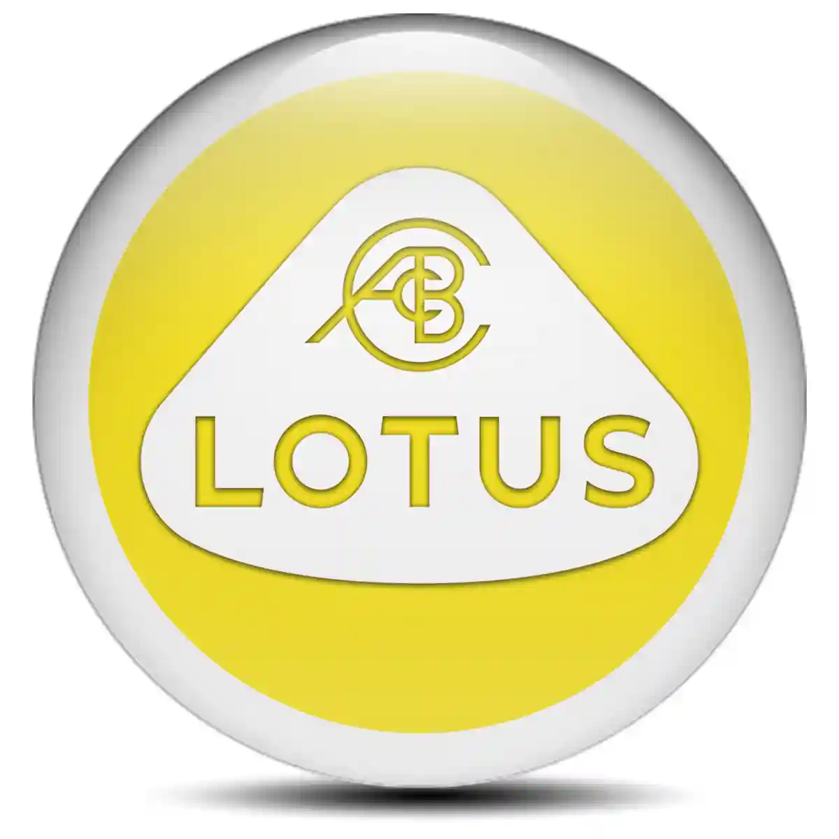 Lotus Logo Silicone Sticker Self-Adhesive High Quality