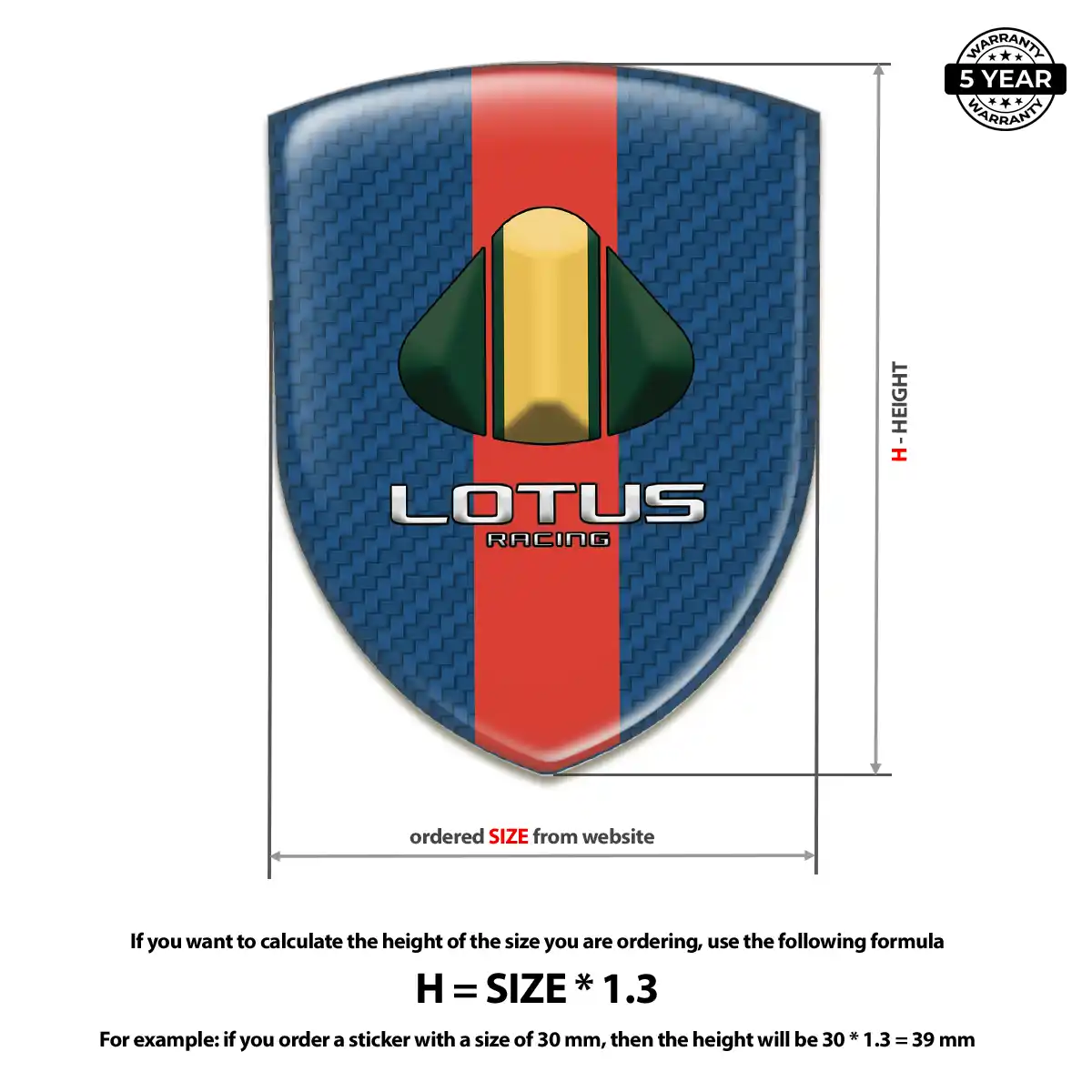 Lotus Logo Sticker Deluxe Edition