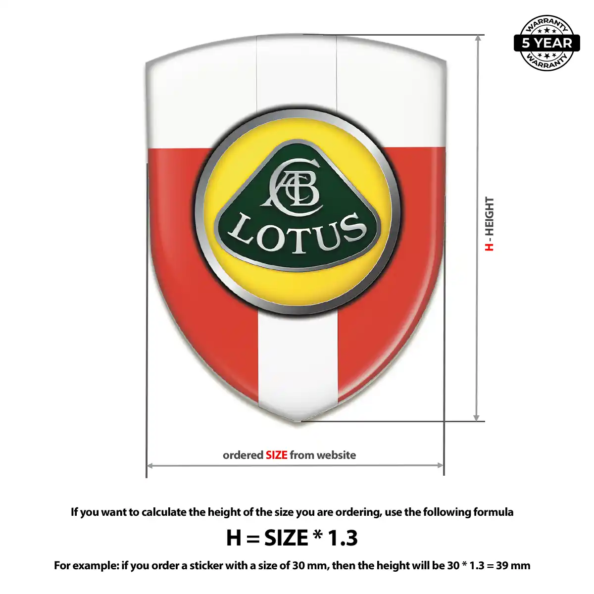 Lotus Logo Sticker Elite Edition