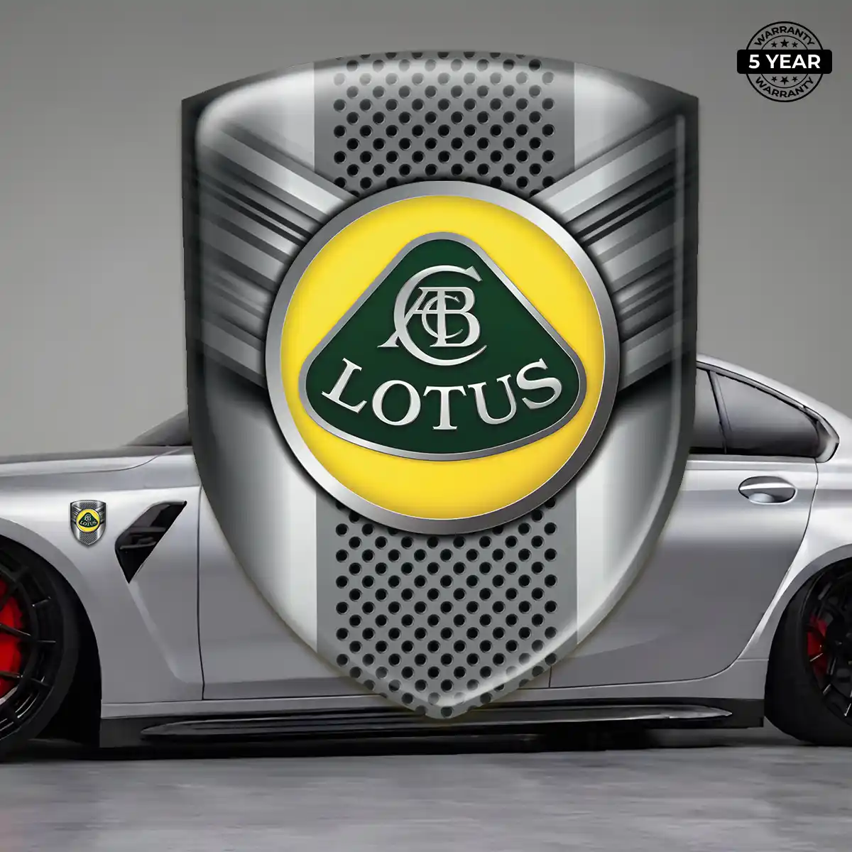 Lotus Logo Sticker Interior Luxe