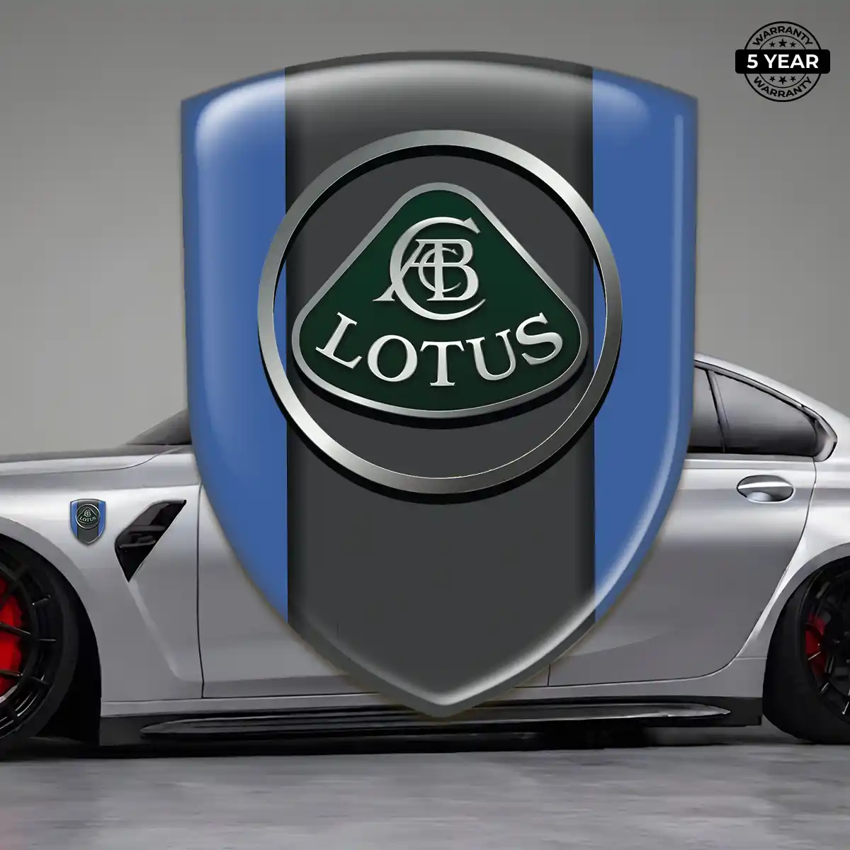 Lotus Logo Sticker Prime Quality