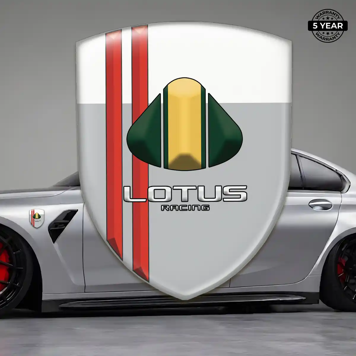 Lotus Logo Sticker Refined Design