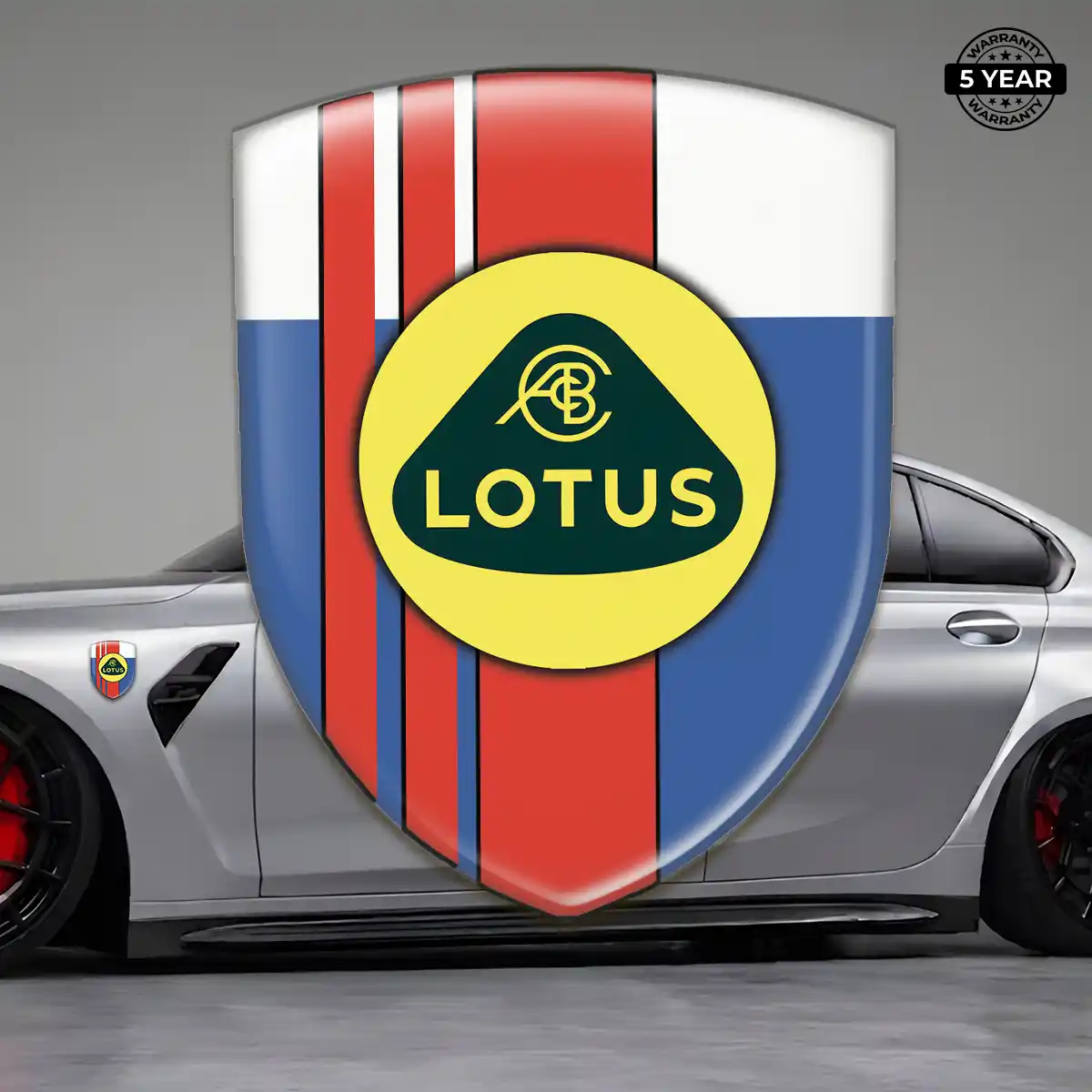 Lotus Logo Sticker Resin Elite