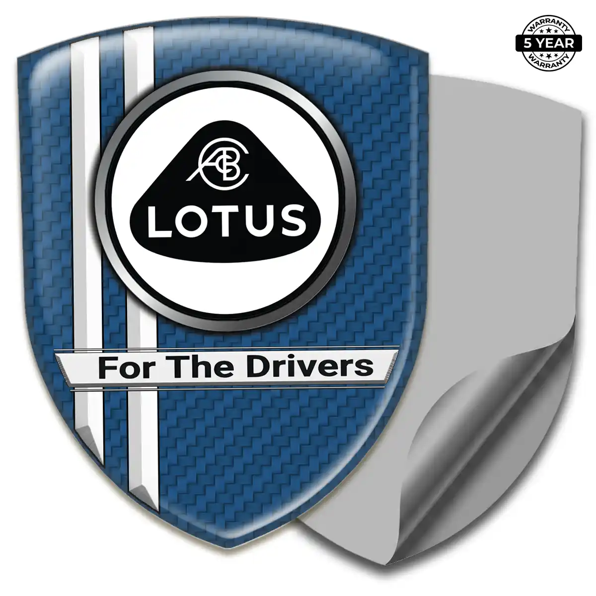 Lotus Logo Sticker Sleek Style