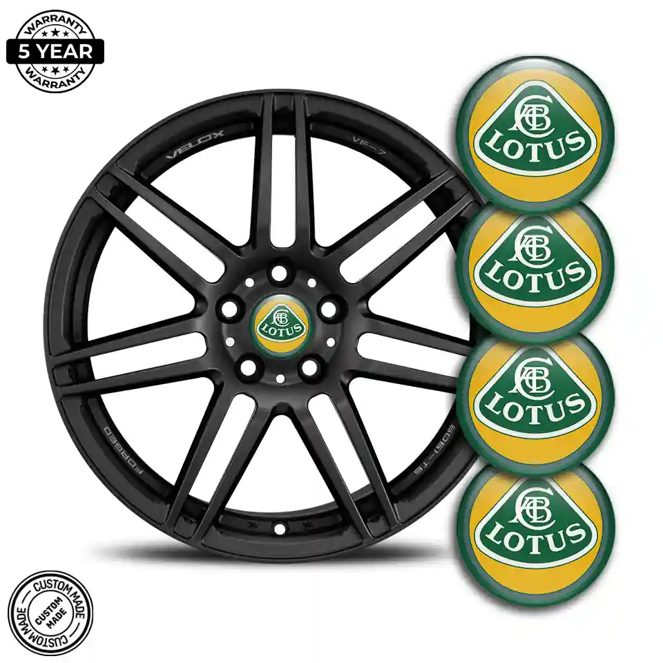 Lotus Logo Sticker Stylish Design