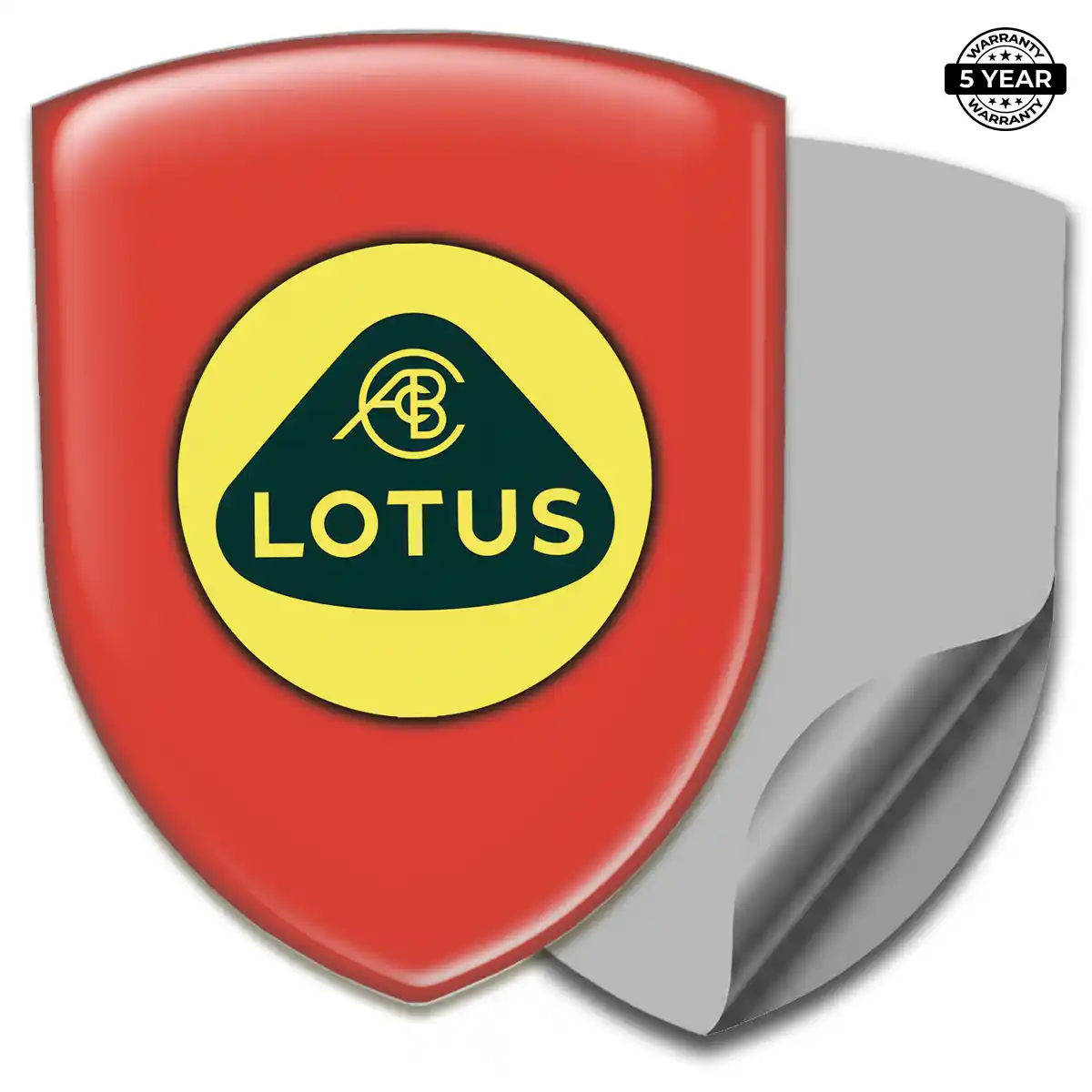 Lotus Polyurethane Domed Sticker Exclusive Series