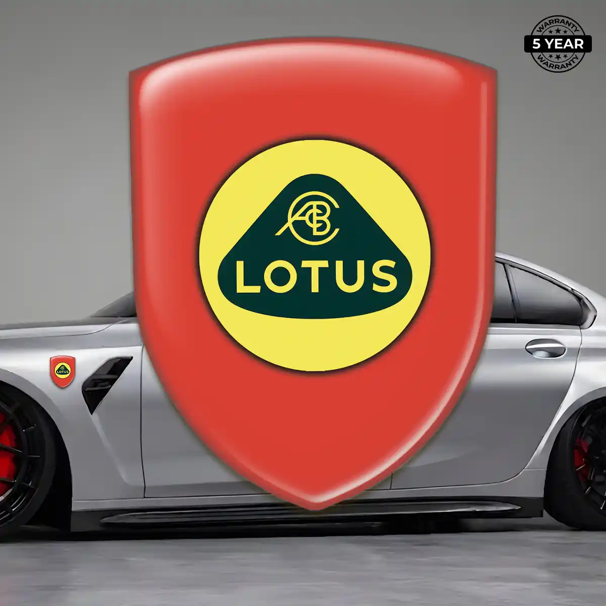 Lotus Polyurethane Domed Sticker Exclusive Series