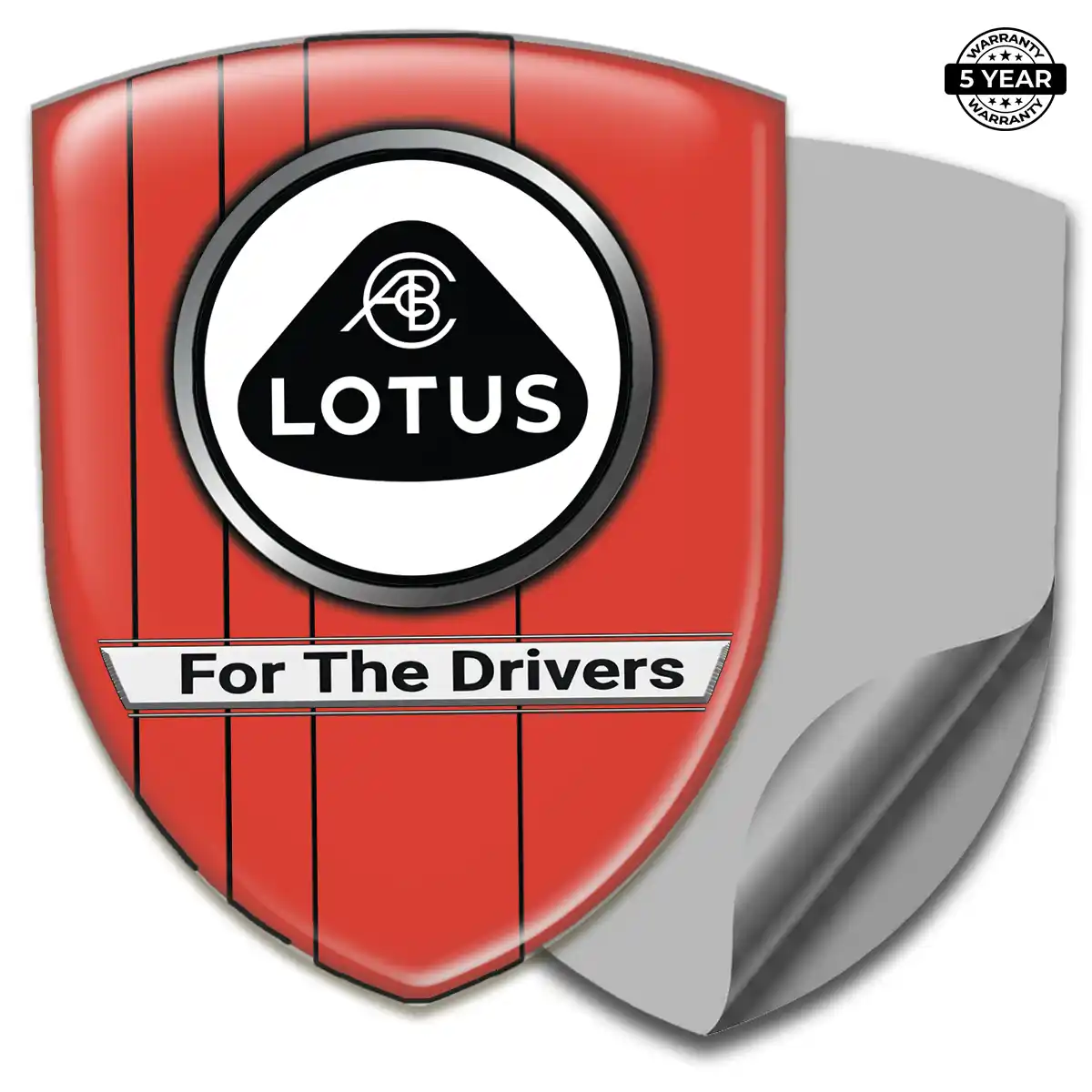 Lotus Polyurethane Domed Sticker Noble Edition
