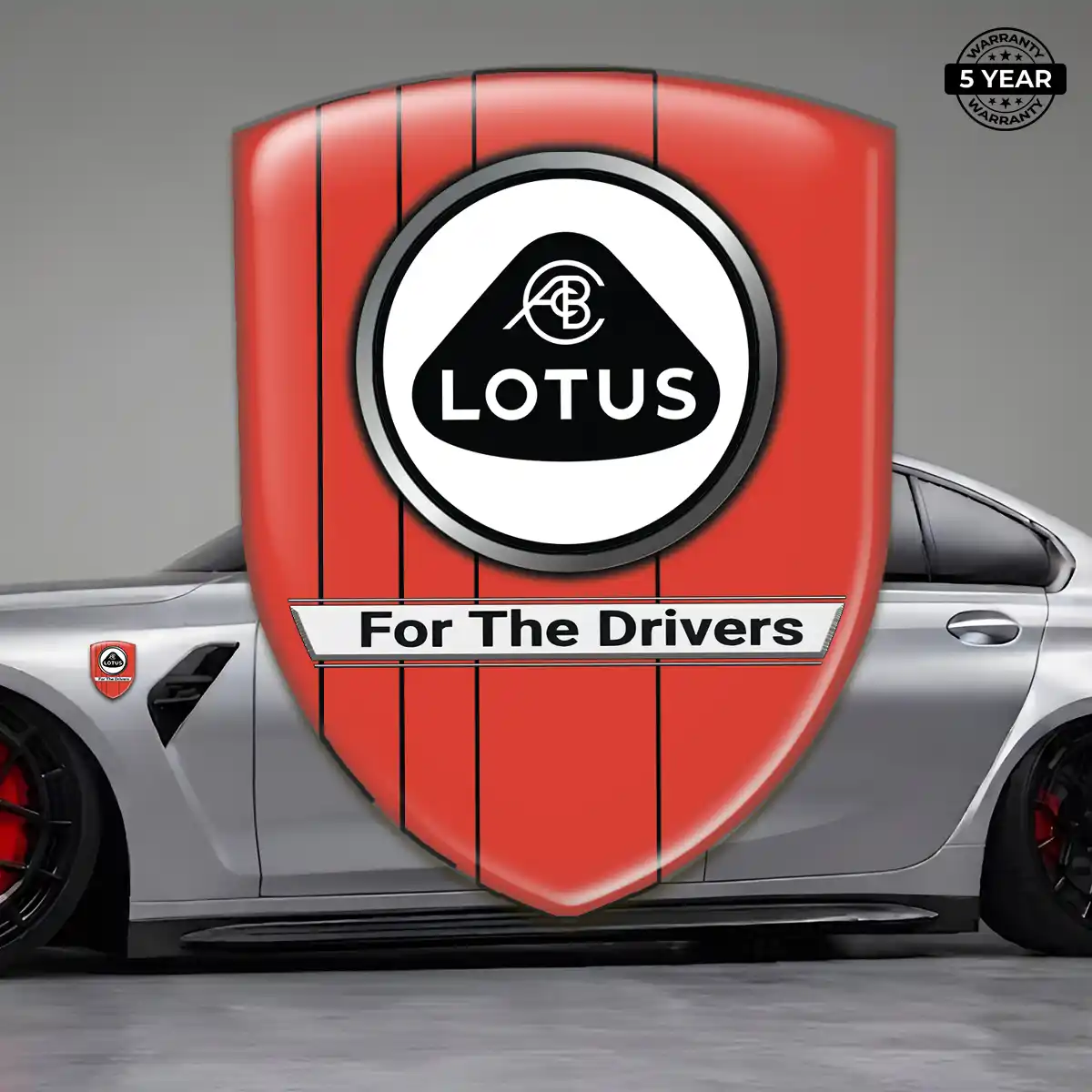 Lotus Polyurethane Domed Sticker Noble Edition
