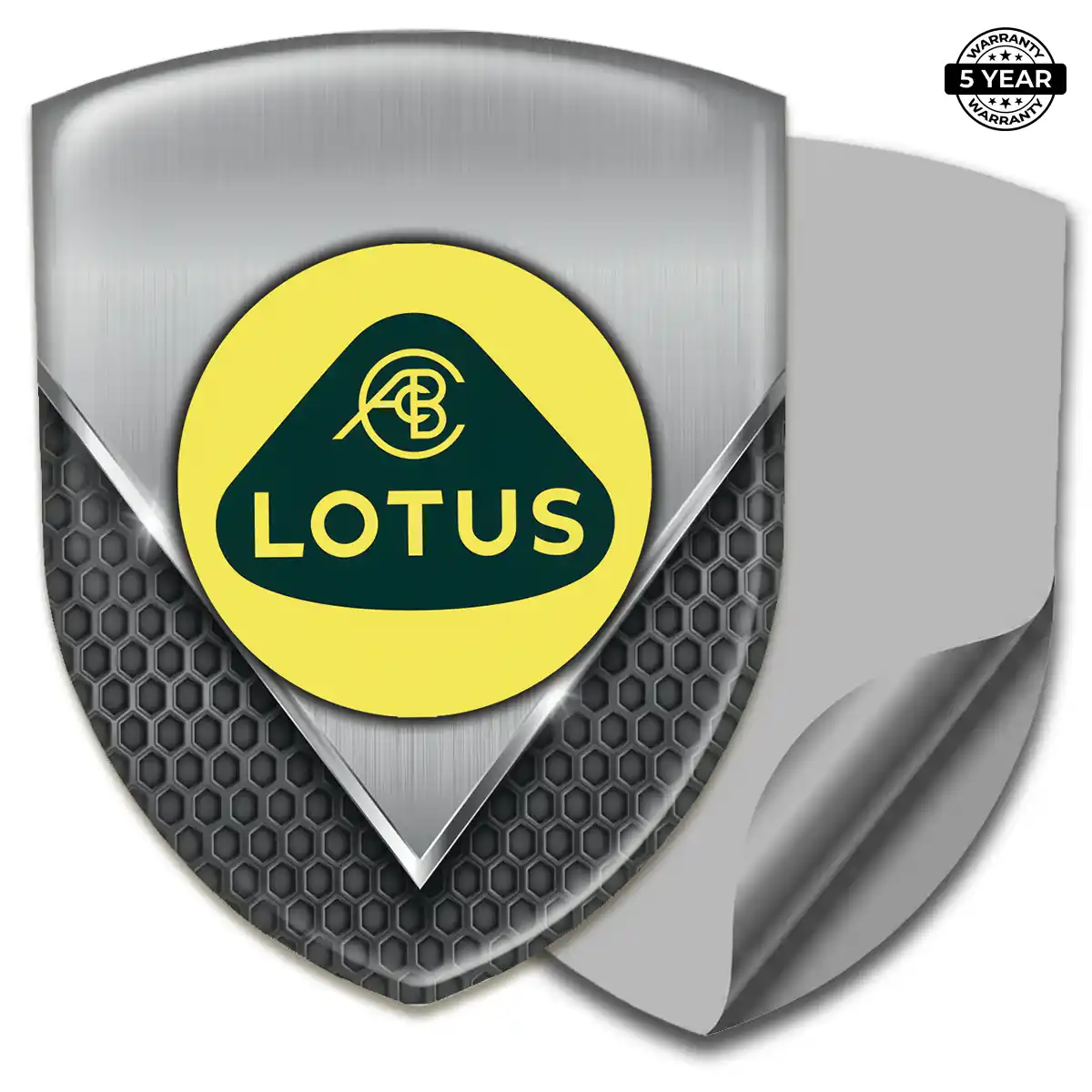Lotus Polyurethane Domed Sticker Signature Grade