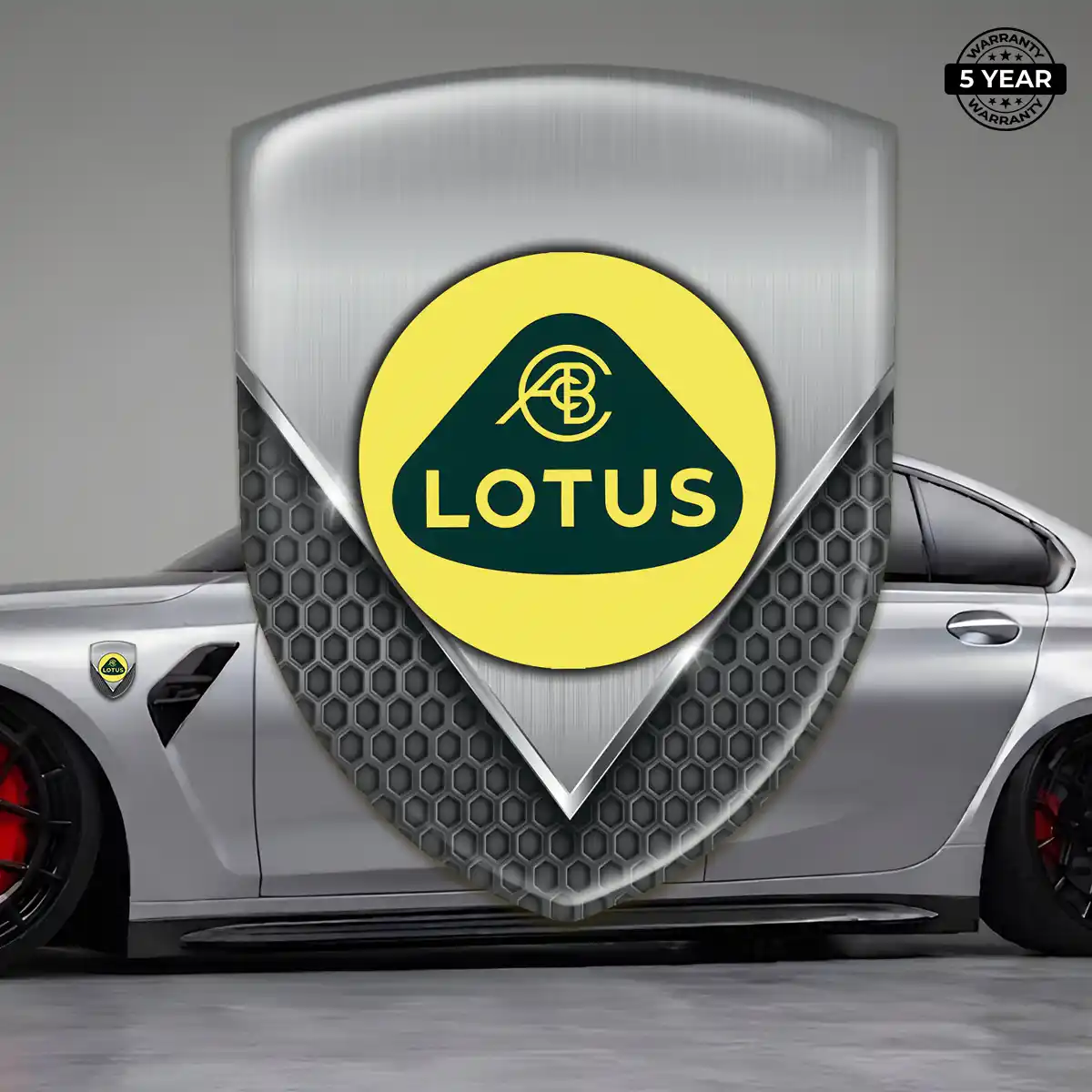Lotus Polyurethane Domed Sticker Signature Grade