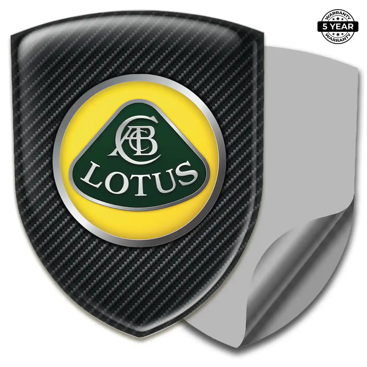 Lotus Resin Badge Sticker Deluxe Edition