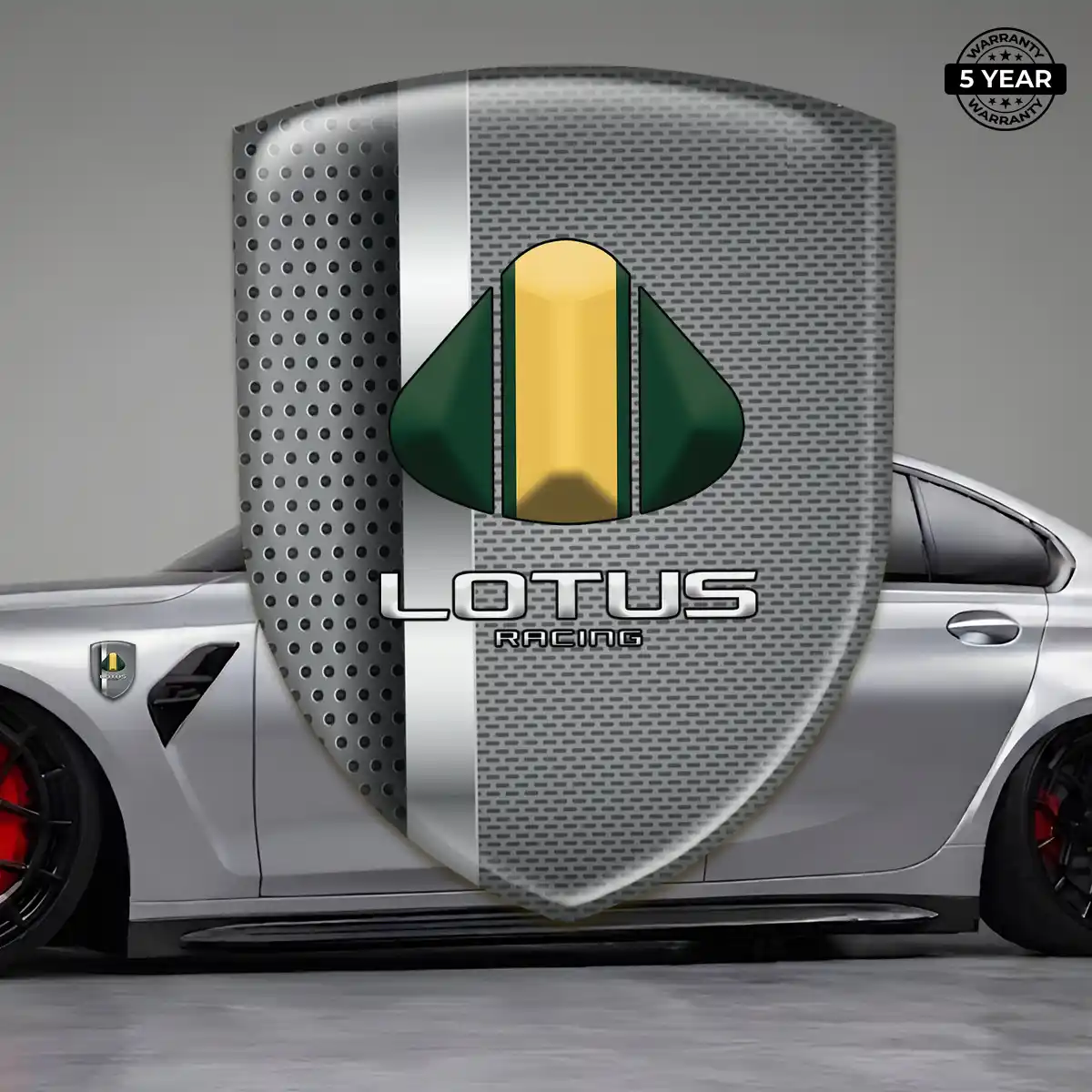Lotus Resin Badge Sticker Elite Finish