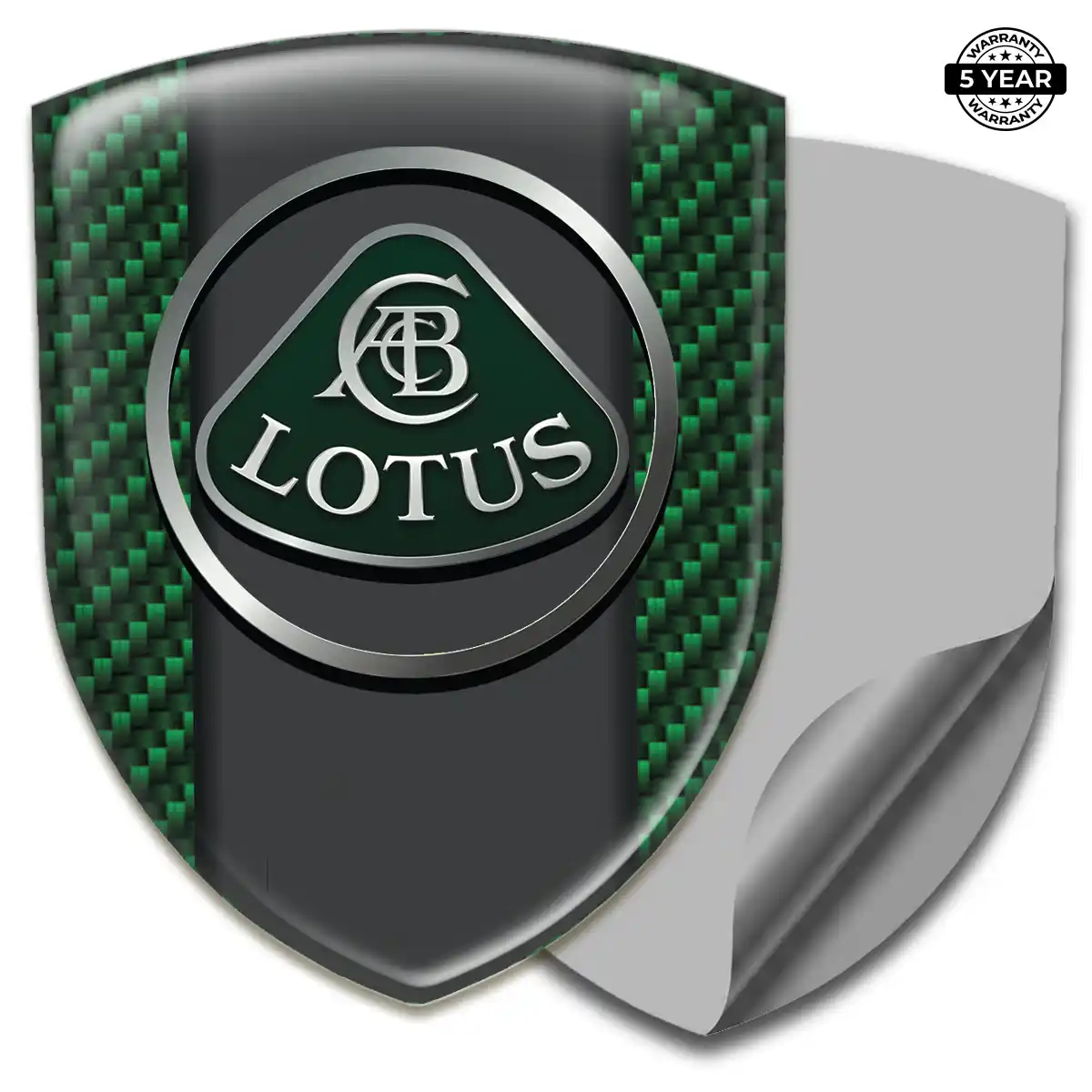 Lotus Resin Badge Sticker Exclusive Series