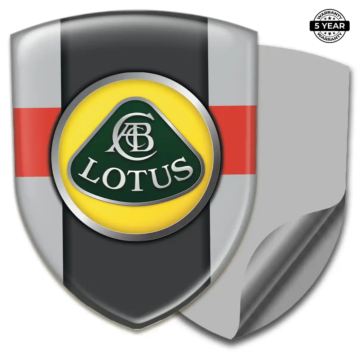 Lotus Resin Badge Sticker Opulent Line