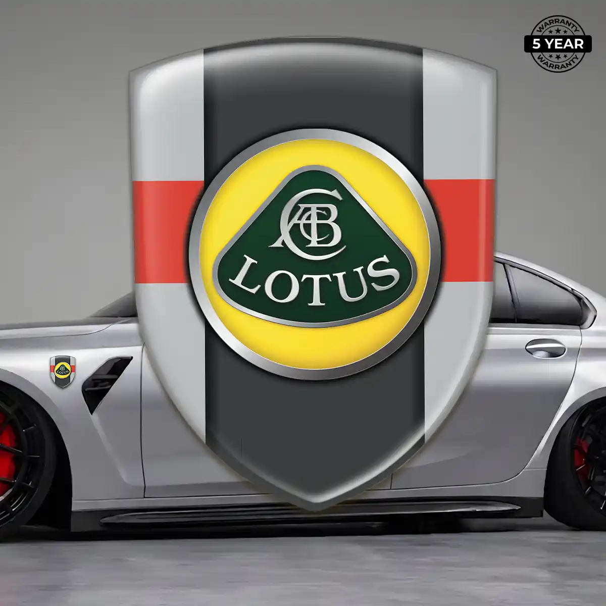 Lotus Resin Badge Sticker Opulent Line