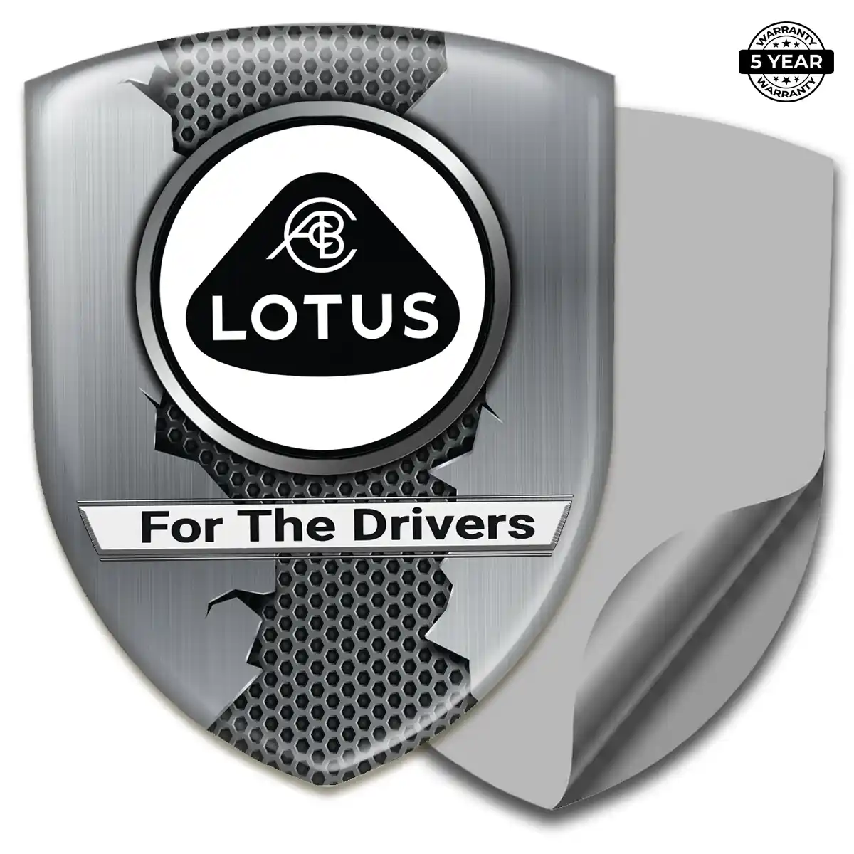 Lotus Resin Badge Sticker Prestige Line