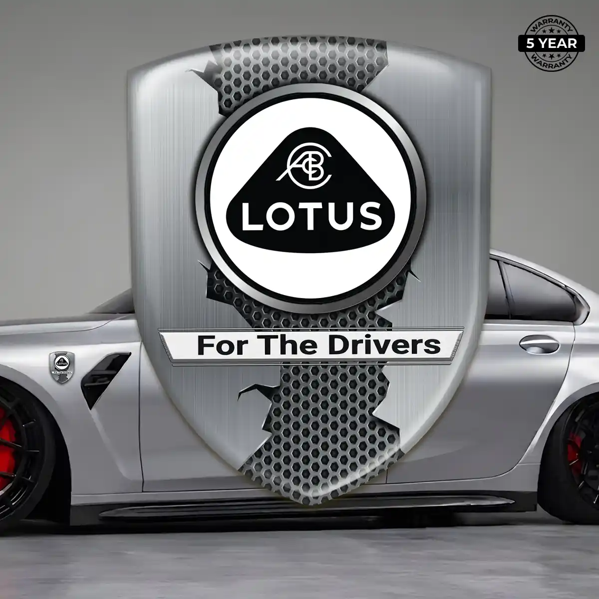 Lotus Resin Badge Sticker Prestige Line