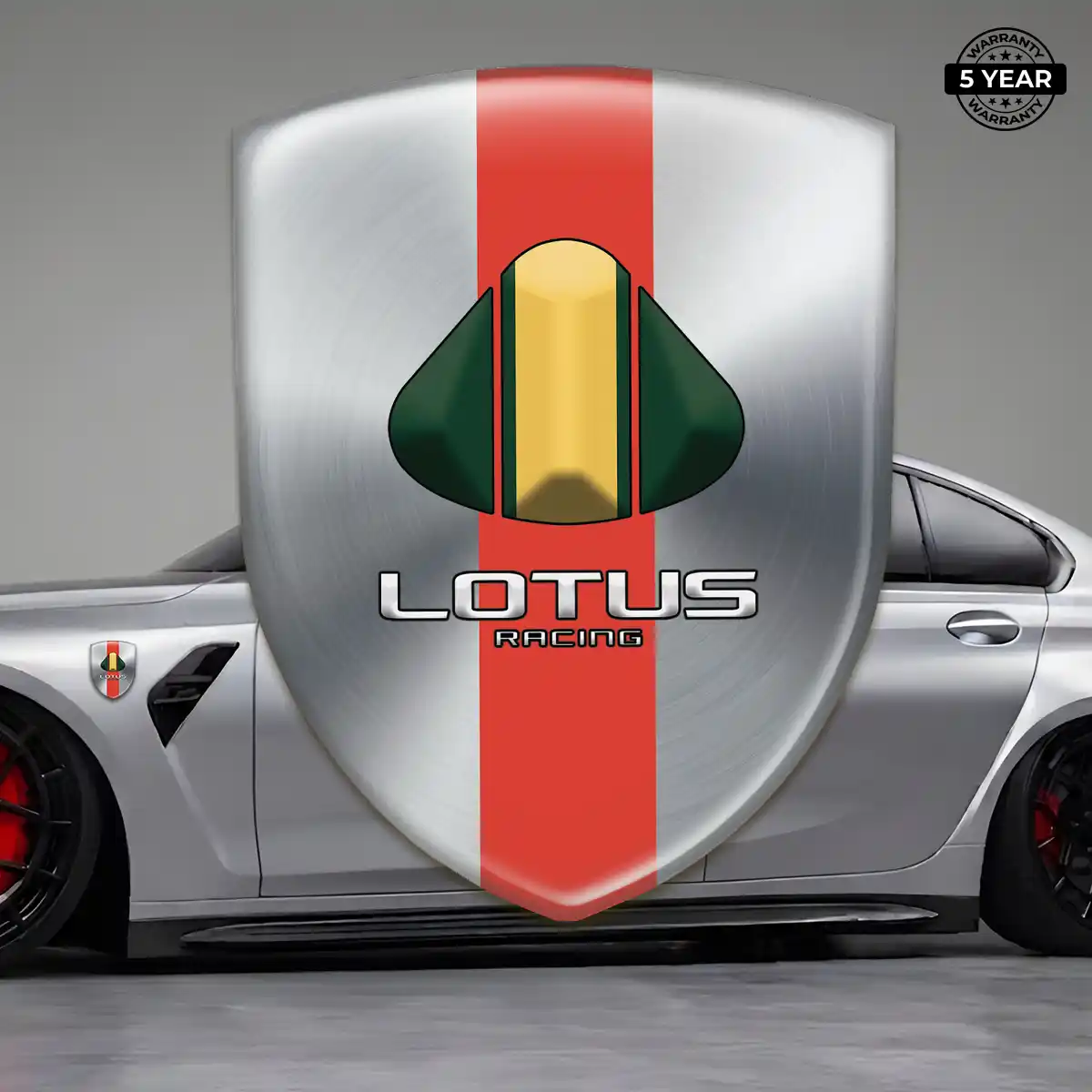 Lotus Resin Badge Sticker Prime Quality