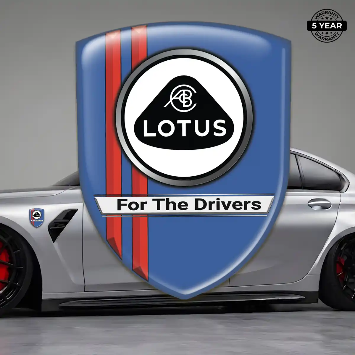 Lotus Resin Badge Sticker Signature Grade