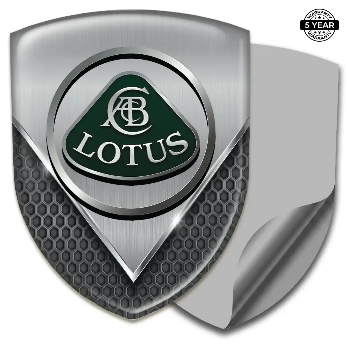 Lotus Resin Domed Sticker Deluxe Edition
