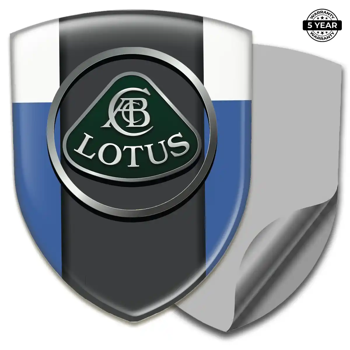 Lotus Resin Domed Sticker Signature Grade
