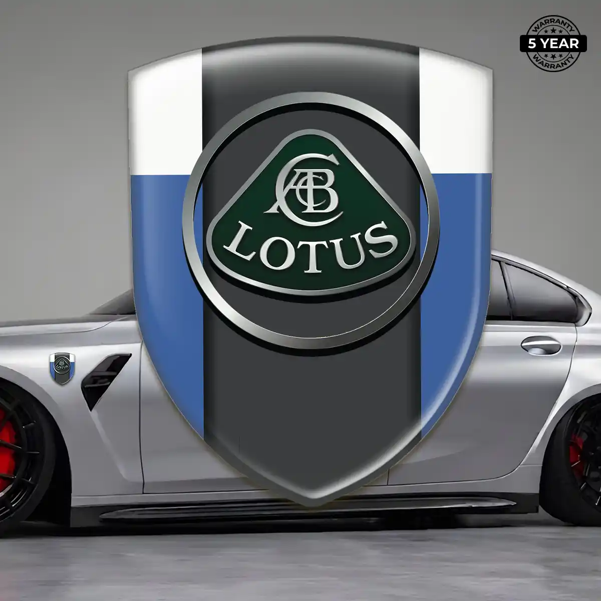 Lotus Resin Domed Sticker Signature Grade