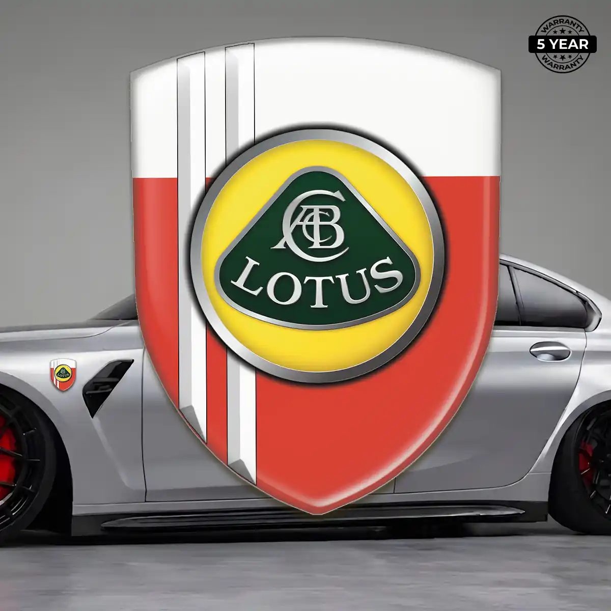 Lotus Resin Domed Sticker Superior Craft