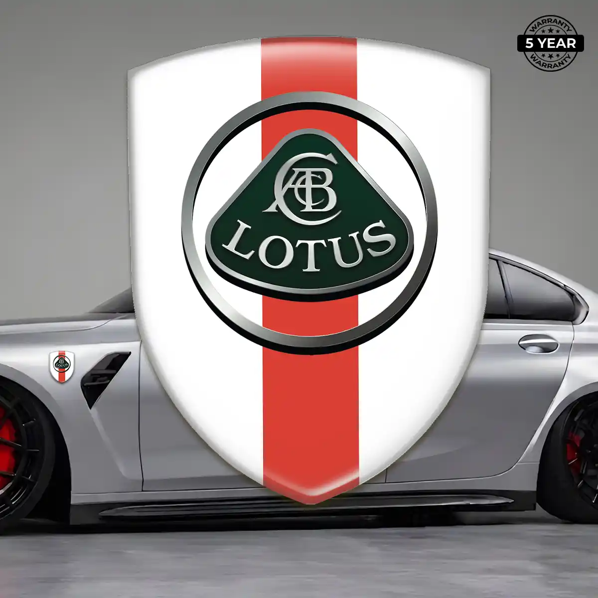 Lotus Resin Emblem Sticker Deluxe Edition