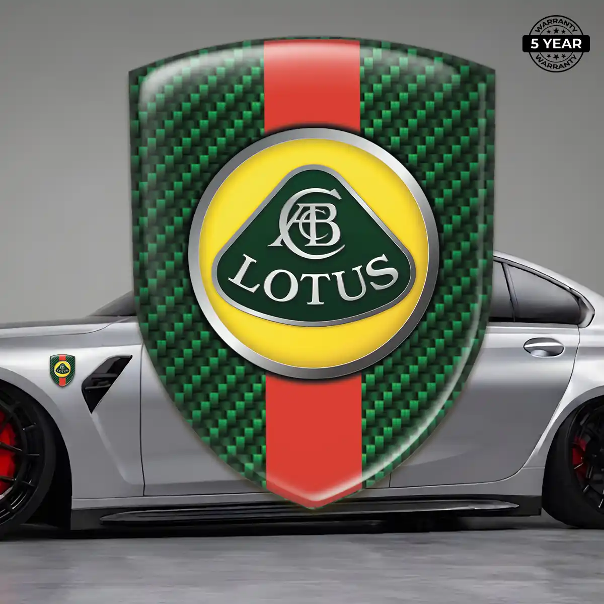 Lotus Resin Emblem Sticker Elite Edition