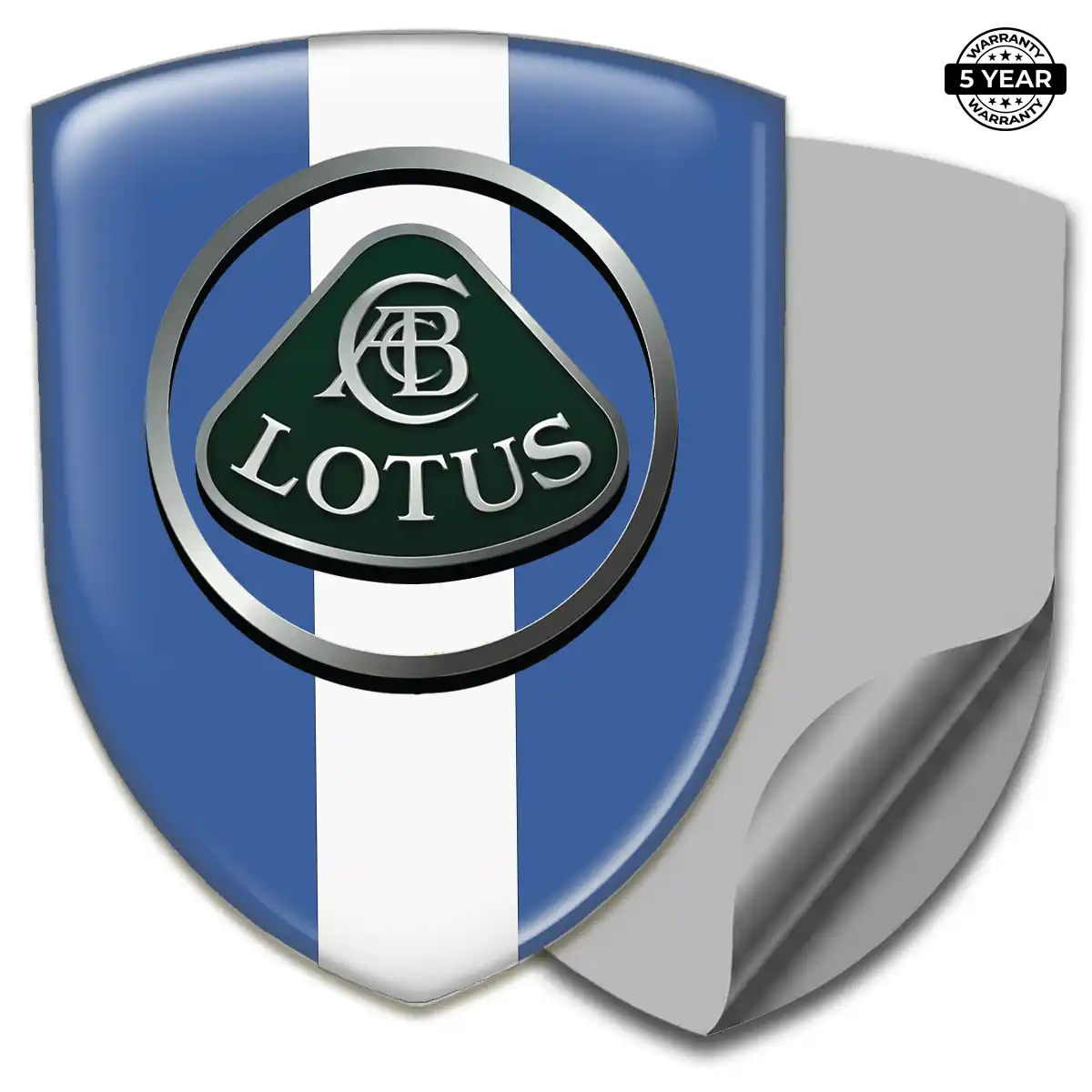 Lotus Resin Emblem Sticker Exterior Luxe