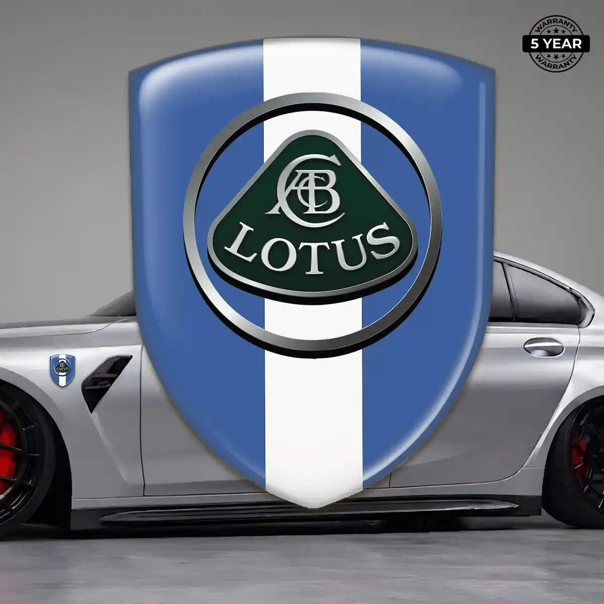Lotus Resin Emblem Sticker Exterior Luxe