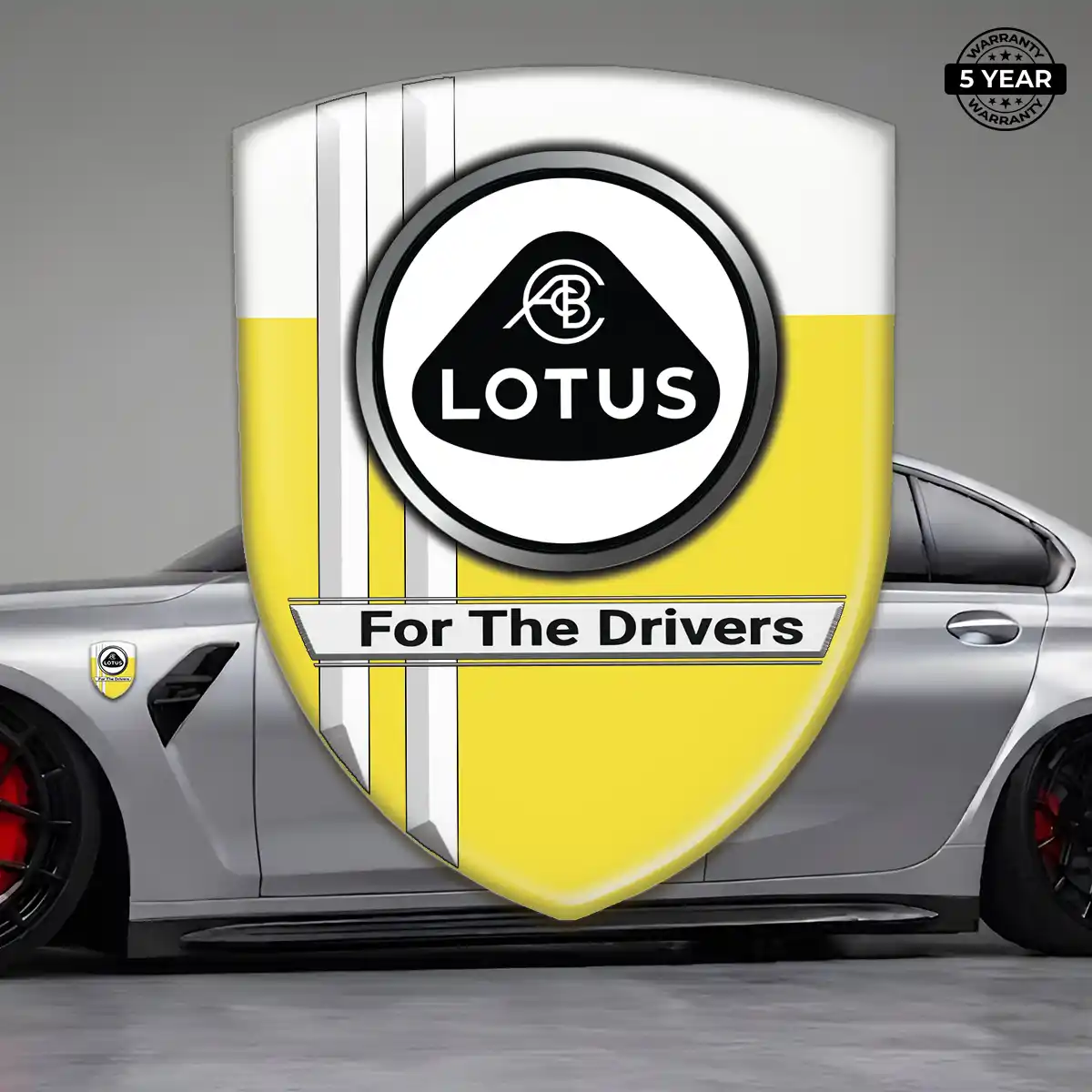 Lotus Resin Emblem Sticker Noble Edition