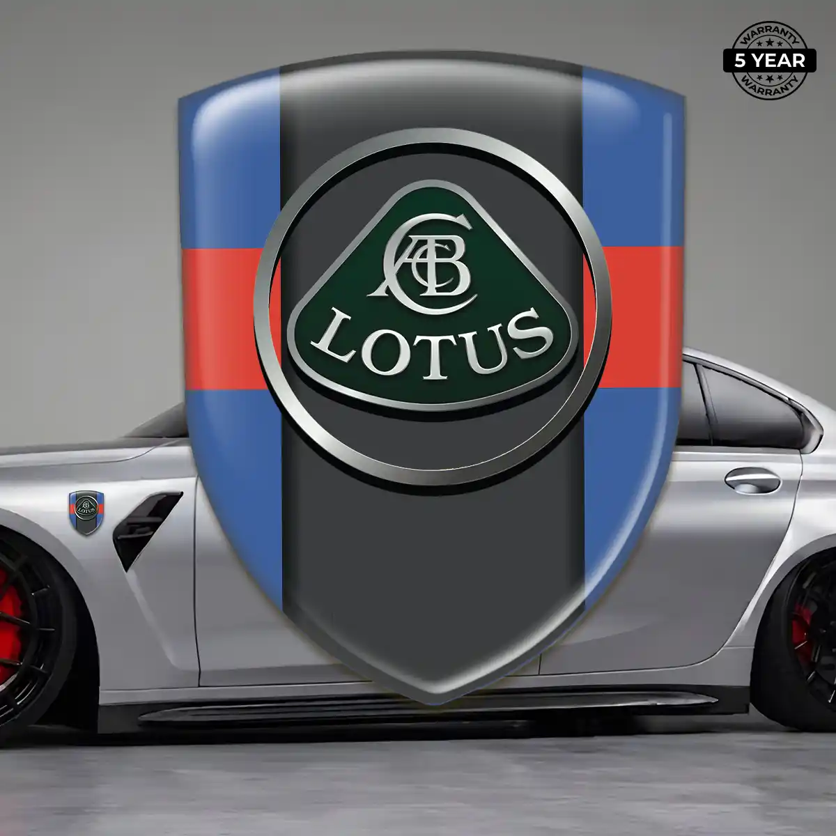Lotus Resin Emblem Sticker Opulent Line