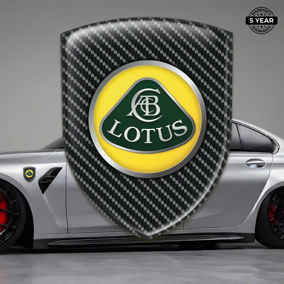 Lotus Resin Emblem Sticker Prestige Line