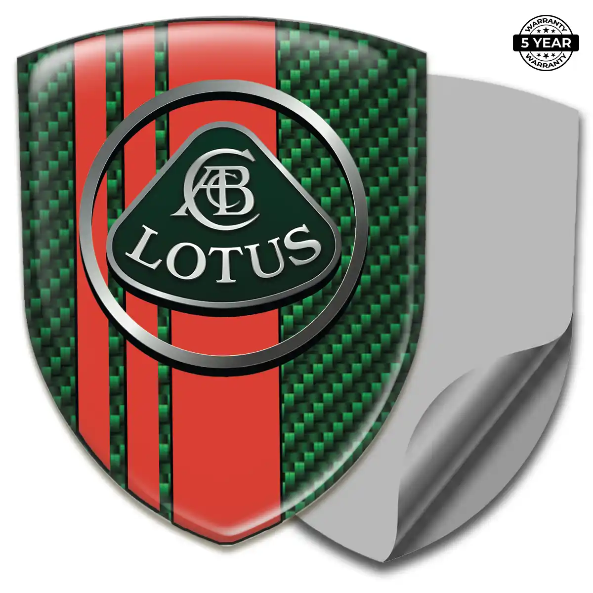 Lotus Resin Emblem Sticker Signature Grade
