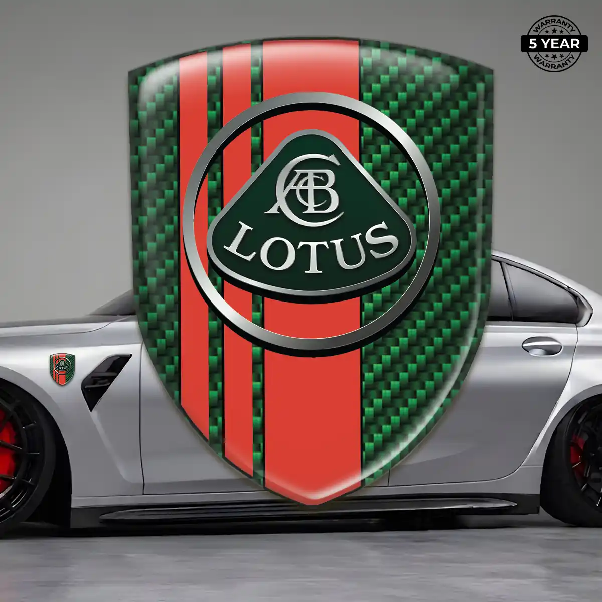 Lotus Resin Emblem Sticker Signature Grade