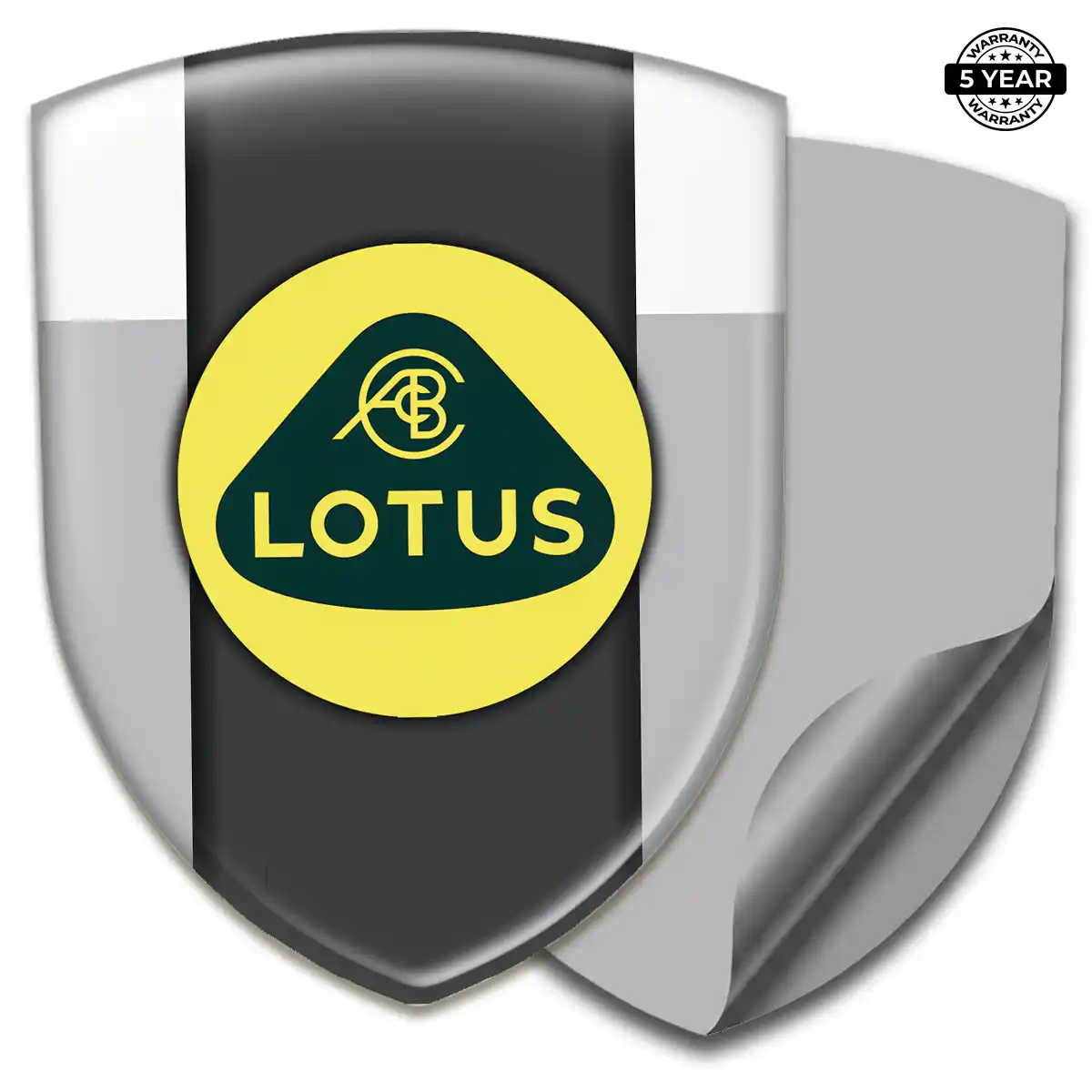 Lotus Self Adhesive Emblem Sticker Cabin Style