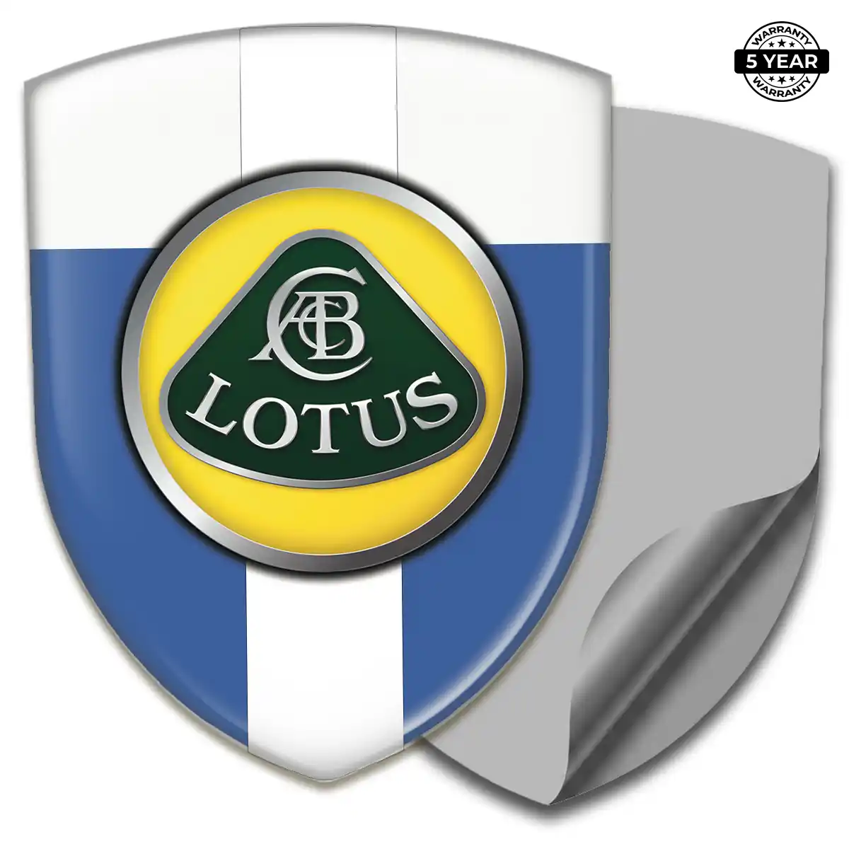 Lotus Self Adhesive Emblem Sticker Elite Edition