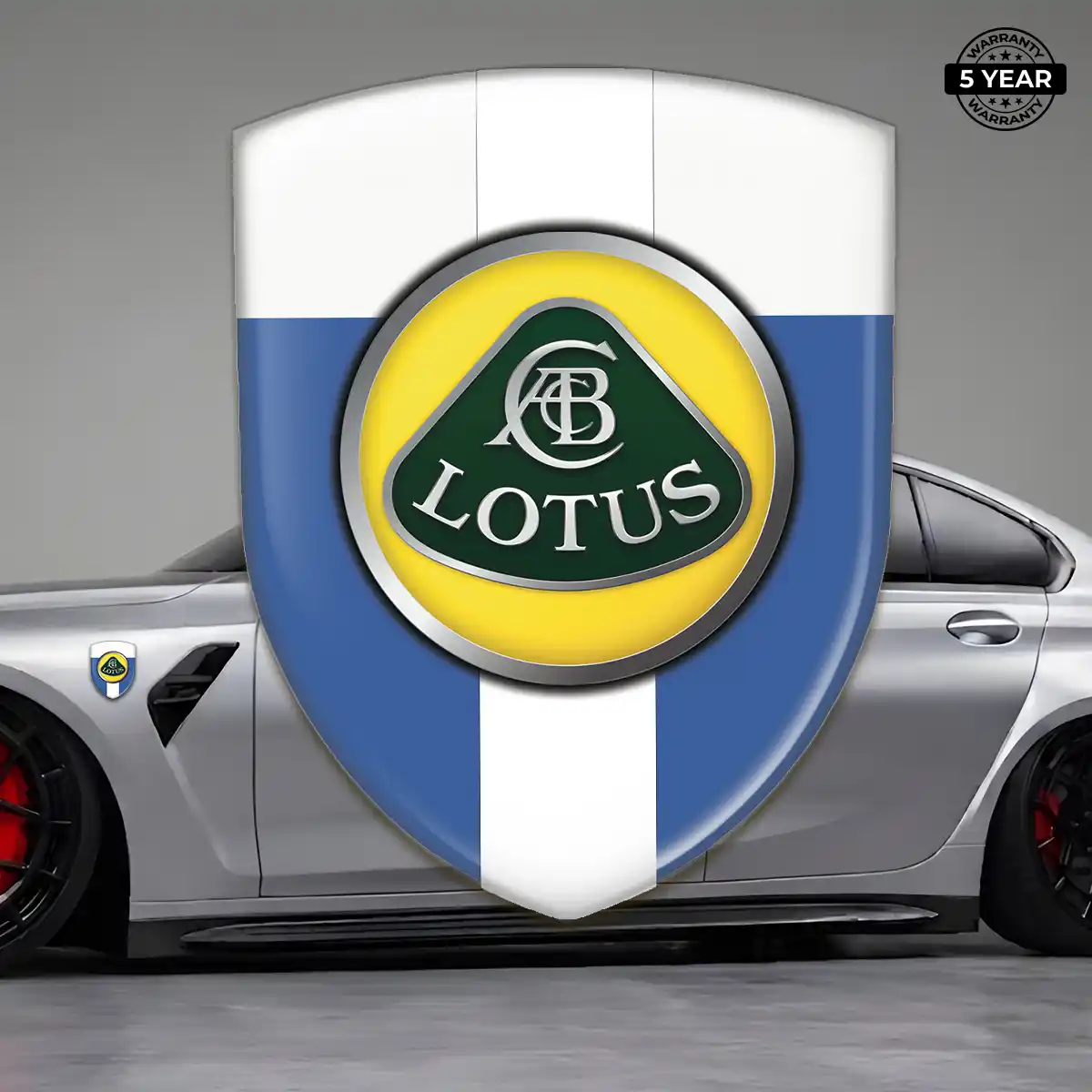 Lotus Self Adhesive Emblem Sticker Elite Edition