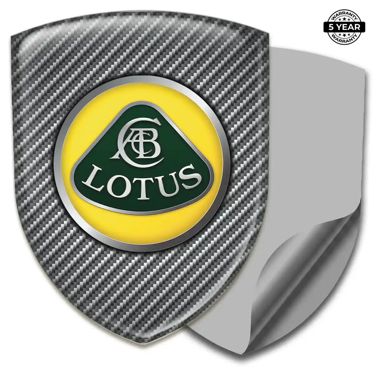 Lotus Self Adhesive Emblem Sticker Exclusive Series
