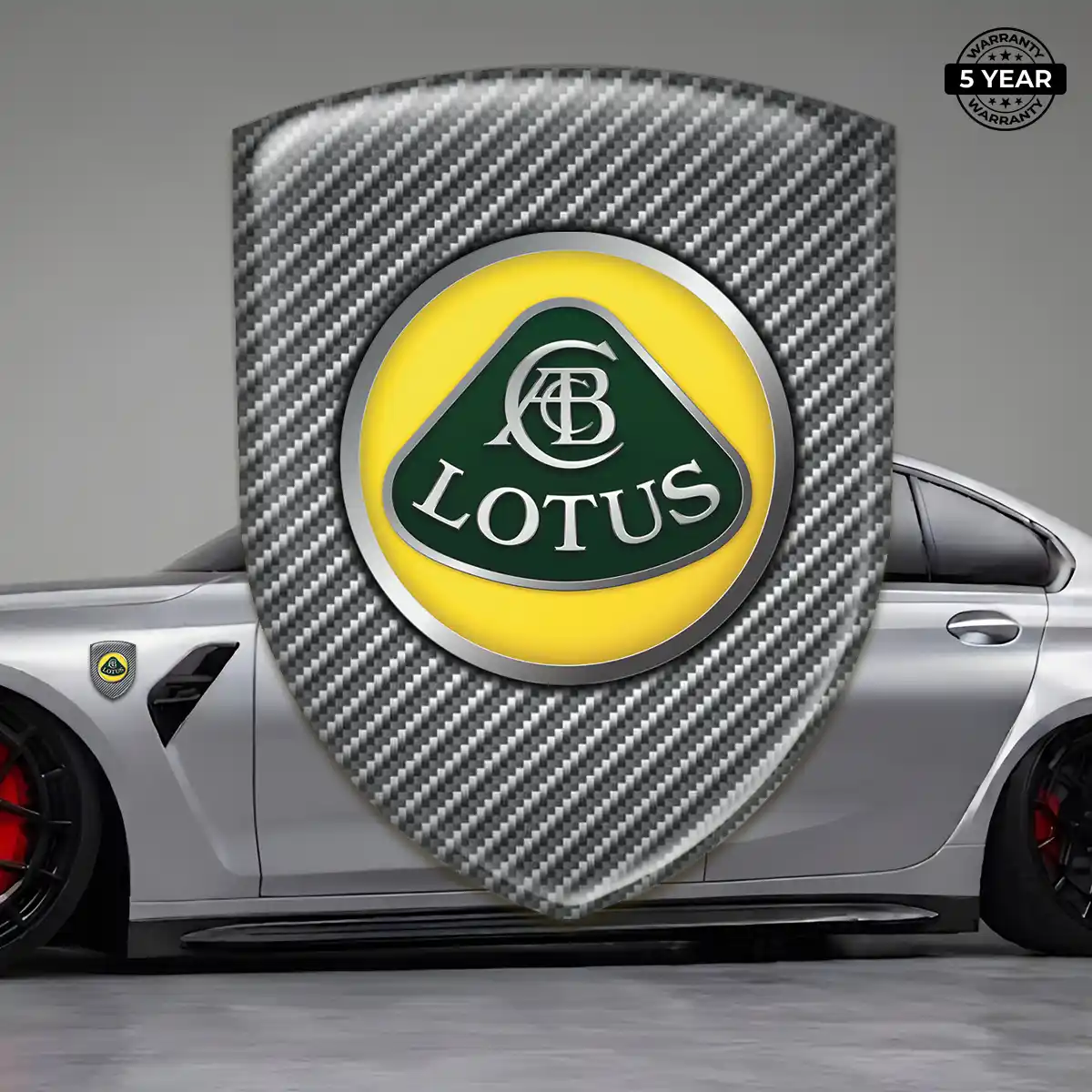 Lotus Self Adhesive Emblem Sticker Exclusive Series