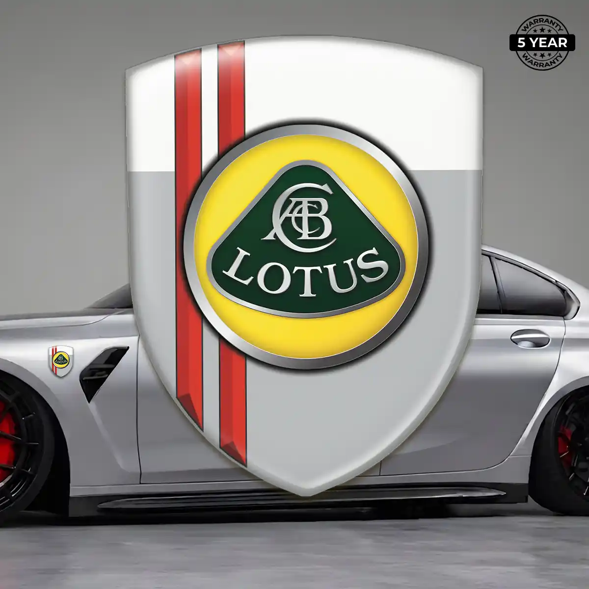 Lotus Self Adhesive Emblem Sticker Noble Edition