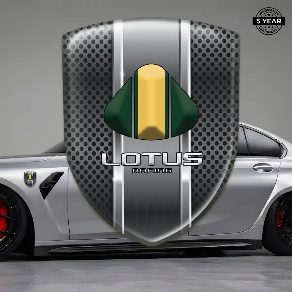 Lotus Self Adhesive Emblem Sticker Opulent Line
