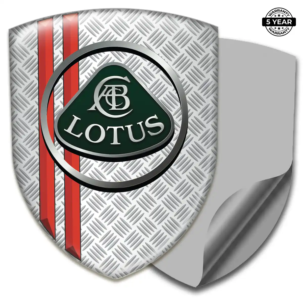 Lotus Self Adhesive Emblem Sticker Prime Quality