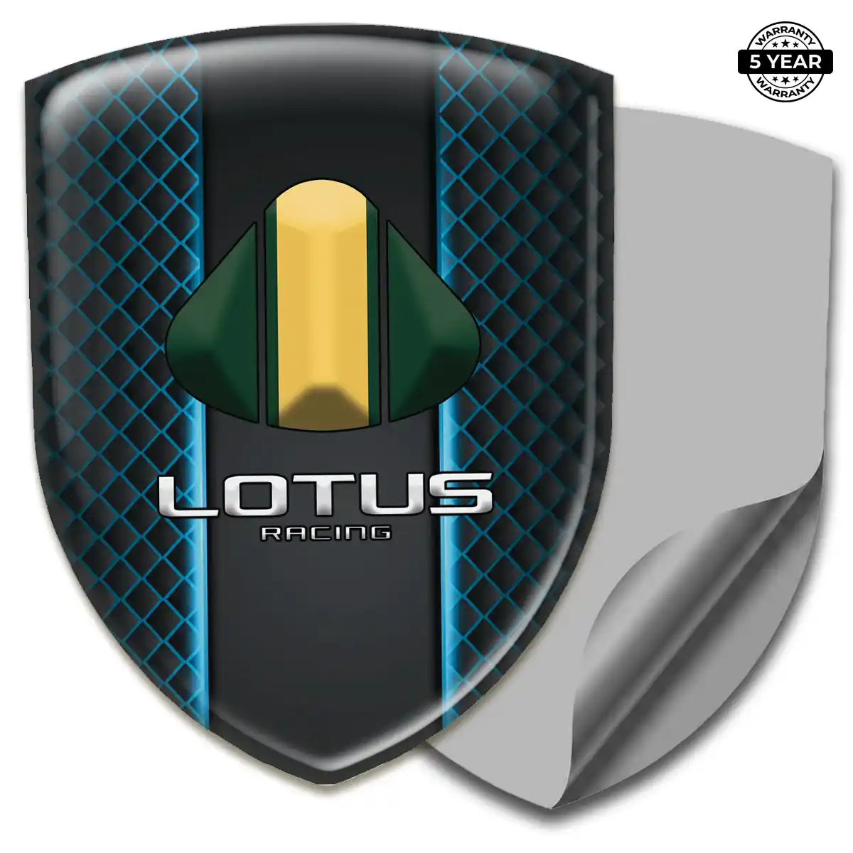 Lotus Self Adhesive Emblem Sticker Signature Grade
