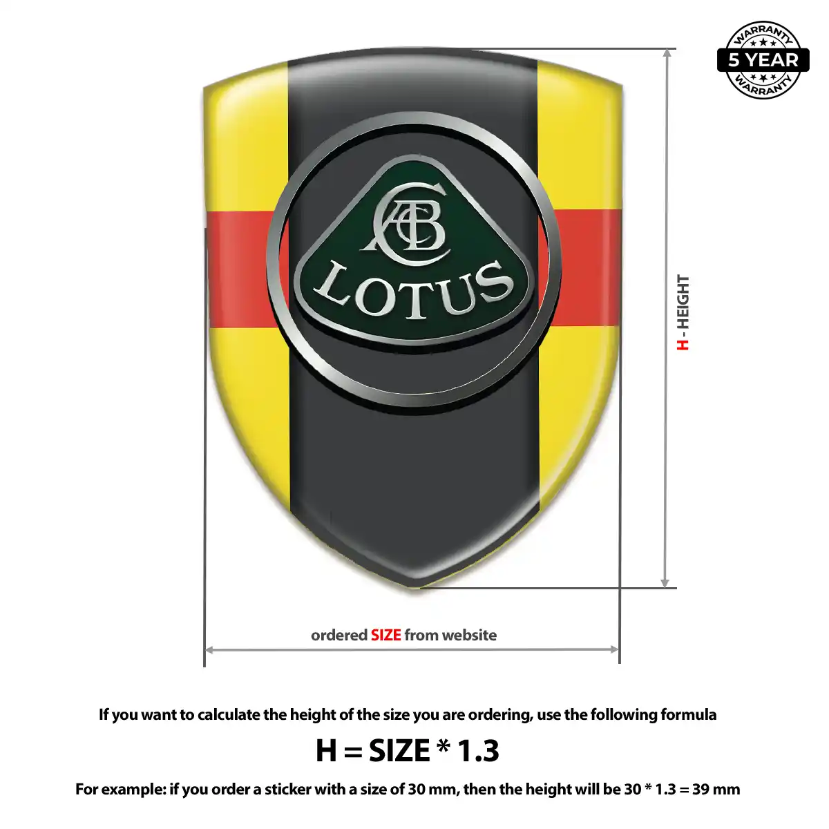 Lotus Silicone Badge Cabin Style