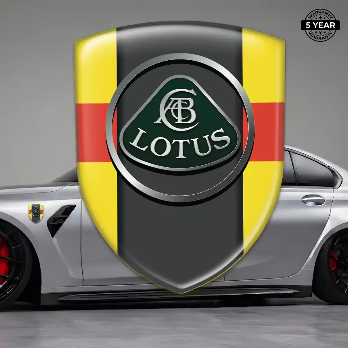 Lotus Silicone Badge Cabin Style