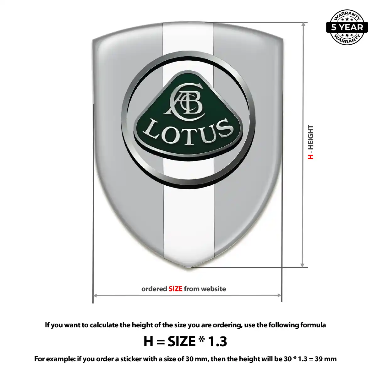 Lotus Silicone Badge Deluxe Edition